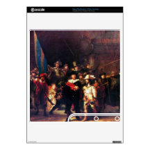 Night Watch by Rembrandt Harmenszoon van Rijn PS3 Slim Console Skin