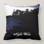 Night Water pillow case pillows