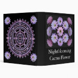 Nightblooming Cactus Flower Binder