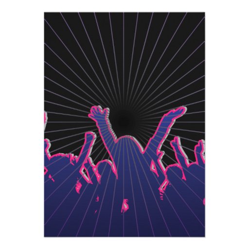 Nightclub Dance Rave Template Announcements