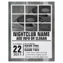 nightclub flyer