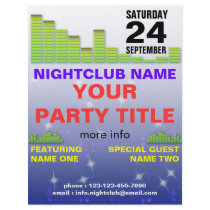nightclub party flyer