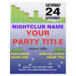 nightclub party flyer