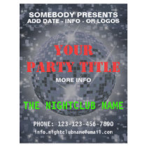 nightclub party flyer