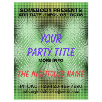 nightclub party flyer