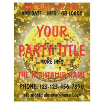 nightclub party flyer