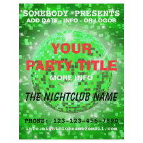 nightclub party flyer