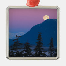 Nightfall in Alaska Ornament