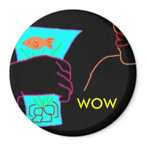 nightlady, WOW magnets by happyday1 nightlady, WOW magnets