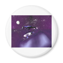 Nightly Pod Fridge Magnet