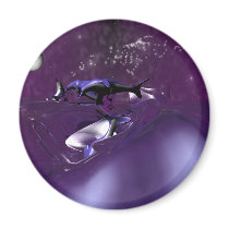Nightly Pod Fridge Magnets