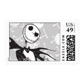 Nightmare Before Christmas Halloween Stamp