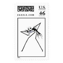 Nightmare Before Christmas' Jack Screaming postage