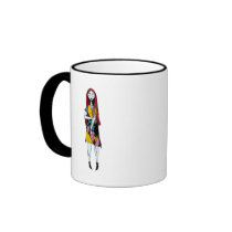 Nightmare Before Christmas Sally standing mugs