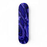 NightMare Blue Skate Board Deck