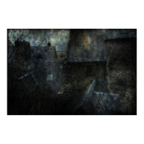 Nightmare in Mont Saint Michel posters by vladstudio Nightmare in Mont Saint Michel posters