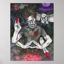 artsprojekt, nichole camarillo, nicholecamarillo.com, Atmosfear (series), situation, video board game, A Couple 'A Cowboys, J. W. Spear & Sons, Beast of Gévaudan, Witchcraft, werewolf, poltergeist, Khufu, mummy, Baron Samedi, zombie, Anne de Chantraine, Elizabeth Bathory, vampire, The Harbingers (Atmosfear series), Poster with custom graphic design
