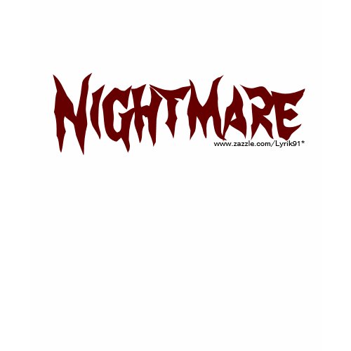 Nightmare zazzle_shirt