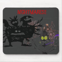 NIGHTMARES!! mousepads by alalge NIGHTMARES!! mousepads