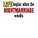 NIghtmarriage Ends t-shirts