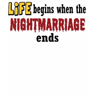 Nightmarriage Ends shirt