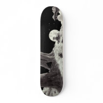 Nightscape skateboard by thedancingemu Nightscape skateboard