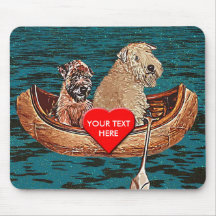 "Nighttime Canoe Ride" Mouse Mats