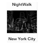 NightWalk New York City Times Square CricketDiane Postcards