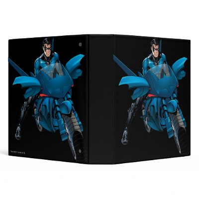 Nightwing on bike binders