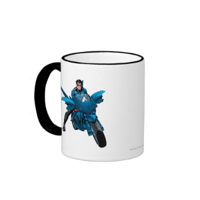 Nightwing on bike mugs