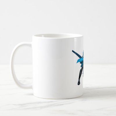 Nightwing on bike mugs