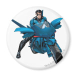Nightwing on bike magnets