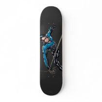 Nightwing with rope skate boards