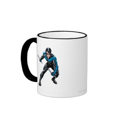 Nightwing with Weapons mugs
