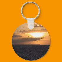 Ni'ihau Sunset Keychain