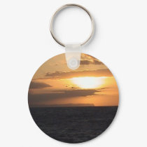 Ni'ihau Sunset Keychain by sunsett76 Ni'ihau Sunset Keychain