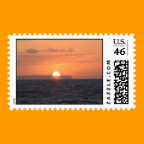 Ni'ihau Sunset Postage postage
