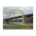 Nijmegen Bridge River Waal (Waalbrug) Photo Card postcards