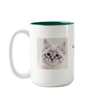 Nikarl Colourpoint Siberians On Mug by ArtistNikki Nikarl Colourpoint Siberians On Mug