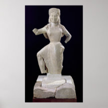 Nike, from Delos, c.550 BC Print