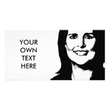 Nikki Haley.png Tarjeta Personal Con Foto