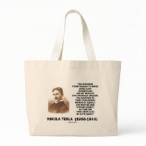 Nikola Tesla Clear Thinkers Sane To Think Clearly bags by wordsunwords Nikola Tesla Clear Thinkers Sane To Think Clearly bags