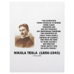 Nikola Tesla Clear Thinkers Sane To Think Clearly Letterhead Template