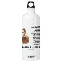 Nikola Tesla Clear Thinkers Sane To Think Clearly SIGG Traveler 1.0L Water Bottle