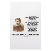 Nikola Tesla Clear Thinkers Sane To Think Clearly Stationery Paper