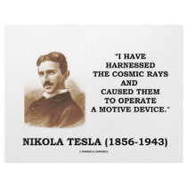 Nikola Tesla Harnessed Cosmic Rays Motive Device letterhead by wordsunwords Nikola Tesla Harnessed Cosmic Rays Motive Device letterhead