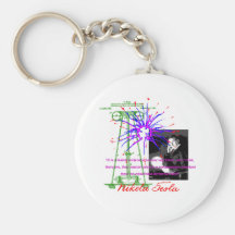 Nikola Tesla Key Chains