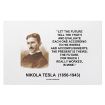 Nikola Tesla Let The Future Tell The Truth Quote stationery by wordsunwords Nikola Tesla Let The Future Tell The Truth Quote stationery