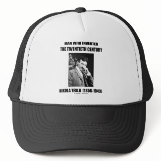 Nikola Tesla Man Who Invented The 20th Century hat