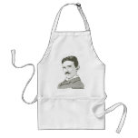 Nikola Tesla Portrait Aprons